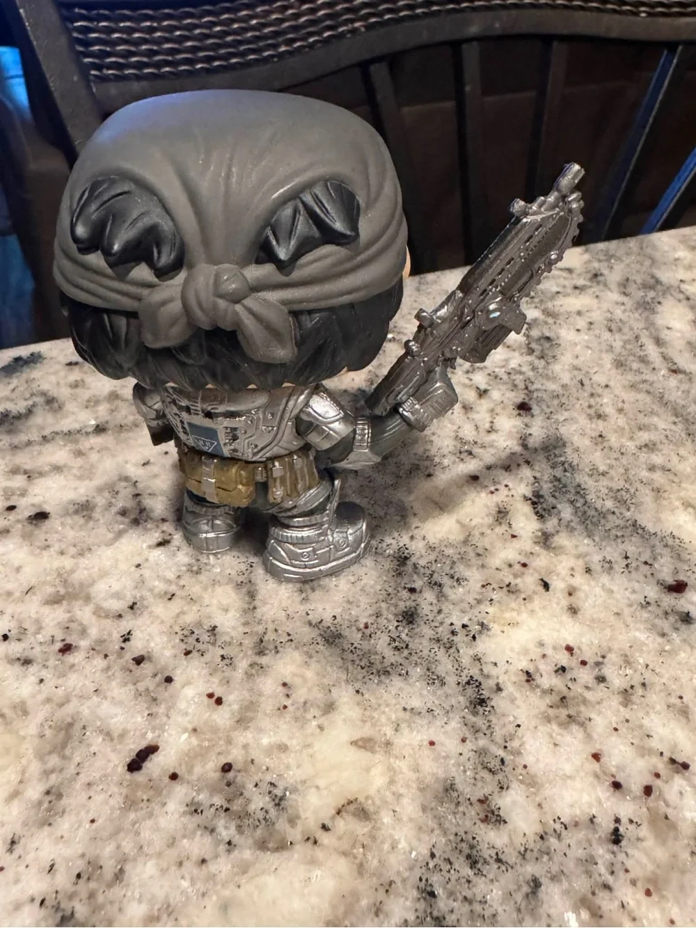 Funko Marcus Fenix Vinyl Figure - Black, Gray, Silver